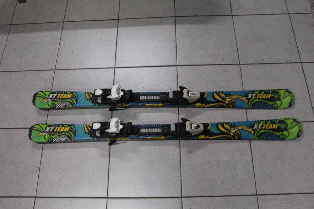 Narty dziecięce TecnoPro Xt Team 120 cm + wiązania TecnoPro