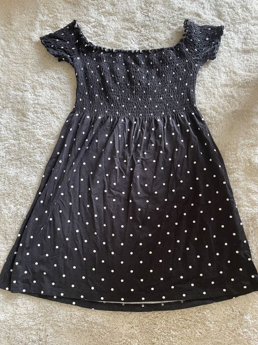 Vestido bolinhas Stradivarius