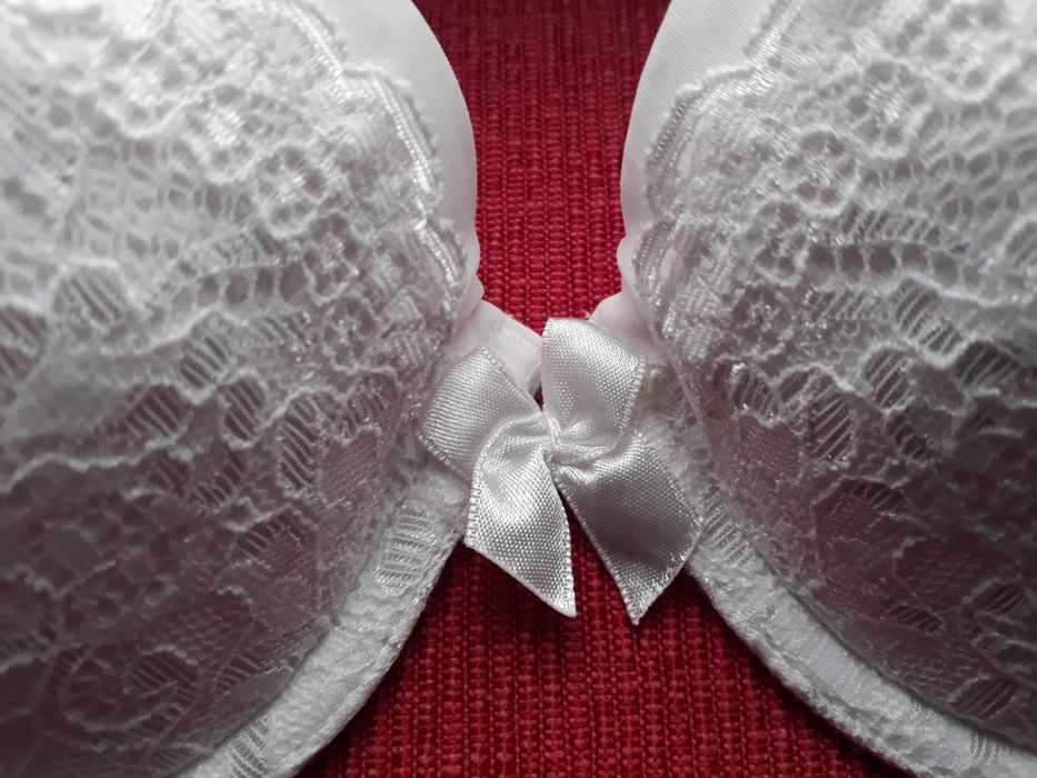 Biustonosz Donna collection, biały, 75B, nowy