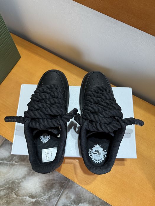 Air Force 1 Black Rope Laces(40)