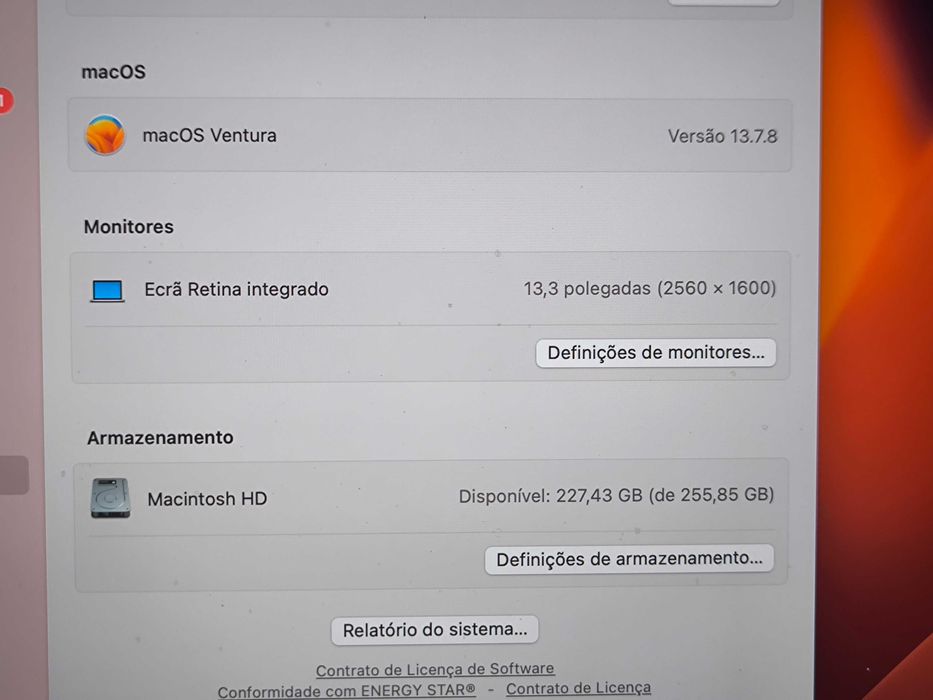 Apple Macbook Pro 13 Retina i5 SSD 256GB 8GB ram