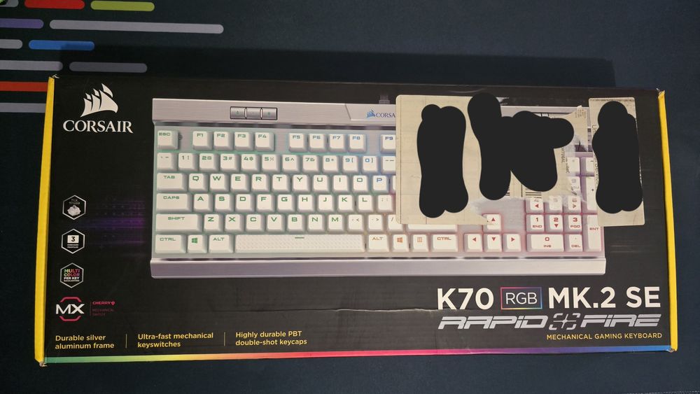 Corsair K70 MK.2 Special Edition (branco)