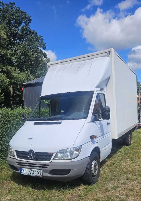 Mercedes Benz Sprinter Kontener Winda