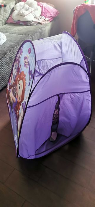 Namiot skladany fioletowy dla dzieci