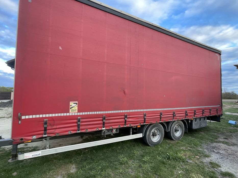 Тентована будка в розібраному вигляді