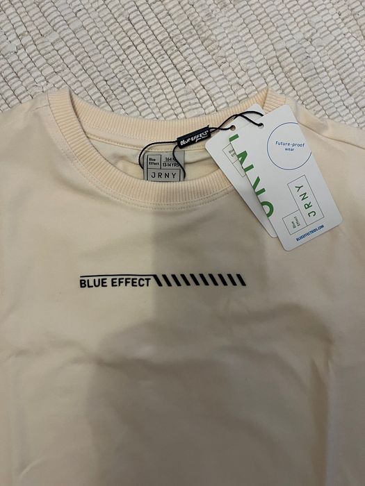 T-shirt branco cru