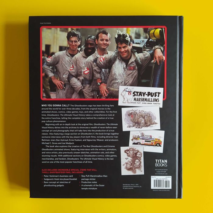 Livro Ghostbusters : The Ultimate Visual History