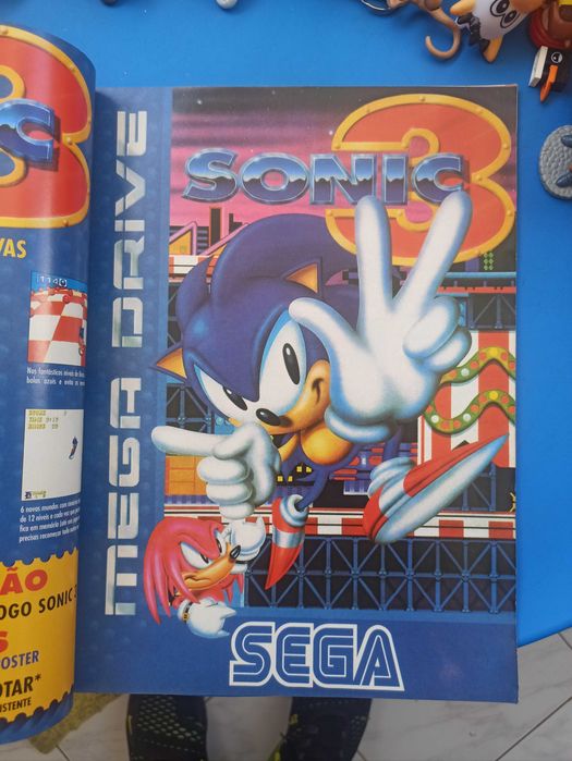 Revista coleção sega ano 1994/mega drive master sistem game gear