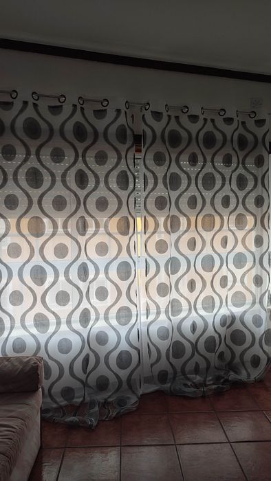 Conjunto Cortinados + varão extensível