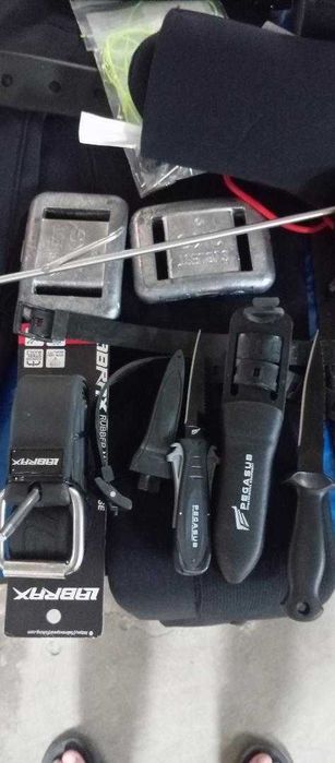 Equipamentos de mergulho 100% novos