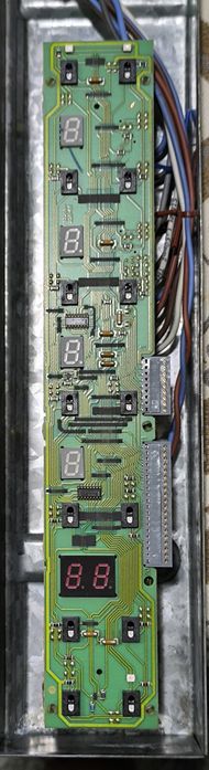 Componentes Placa Vitrocerâmica FAGOR Elegance, a funcionar