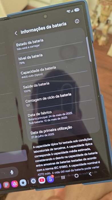 Samsung galaxy fold 7 256gb c/capa