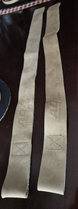 Paski skórzane AQF do hantli,sztangi