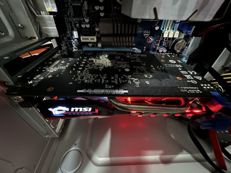 Відеокарта GTX 1050Ti MSI GAMING X 4Gb GDDR5