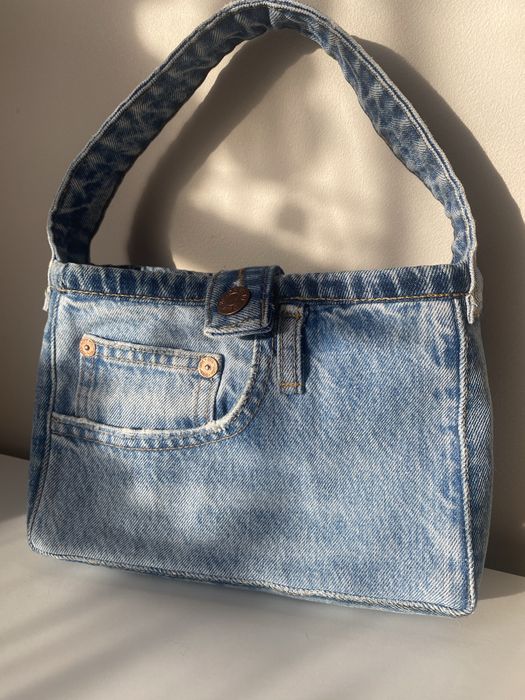 Ekskluzywna torebka jeansowa Handmade