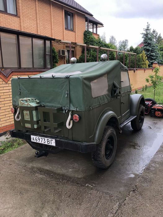 ГАЗ 69 без пробега по Европе