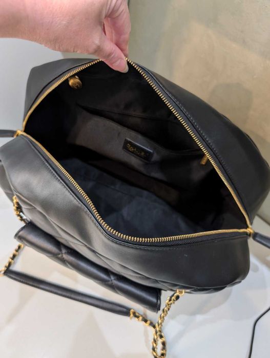 Сумка Chanel з натуральної шкіри довжина 45 см шанель кожаная
