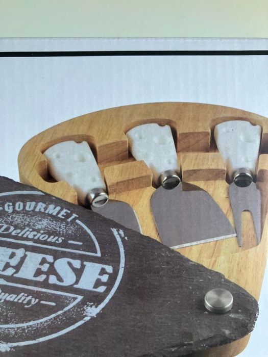 Conjunto de queijo groumet novo nunca usado