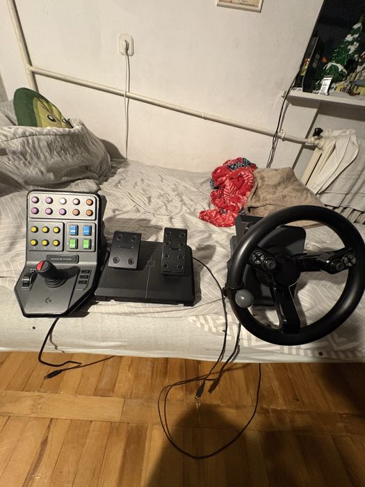 Kierownica logitech saitek