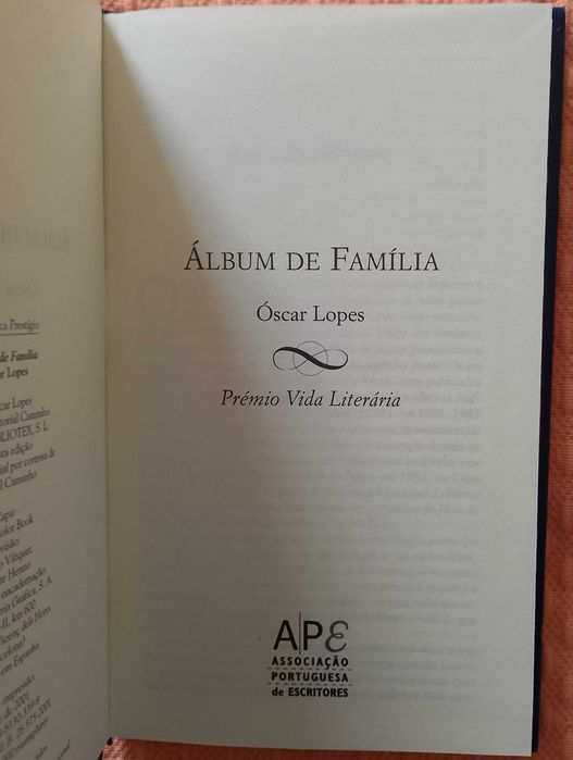 Álbum de família, Óscar Lopes
