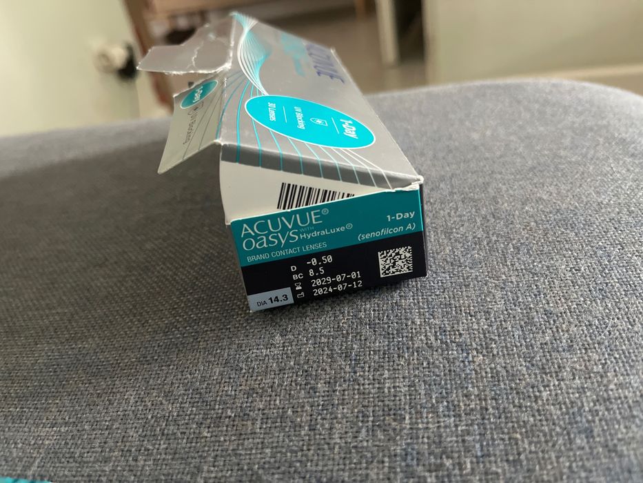 Soczewki kontaktowe Acuvue oasys