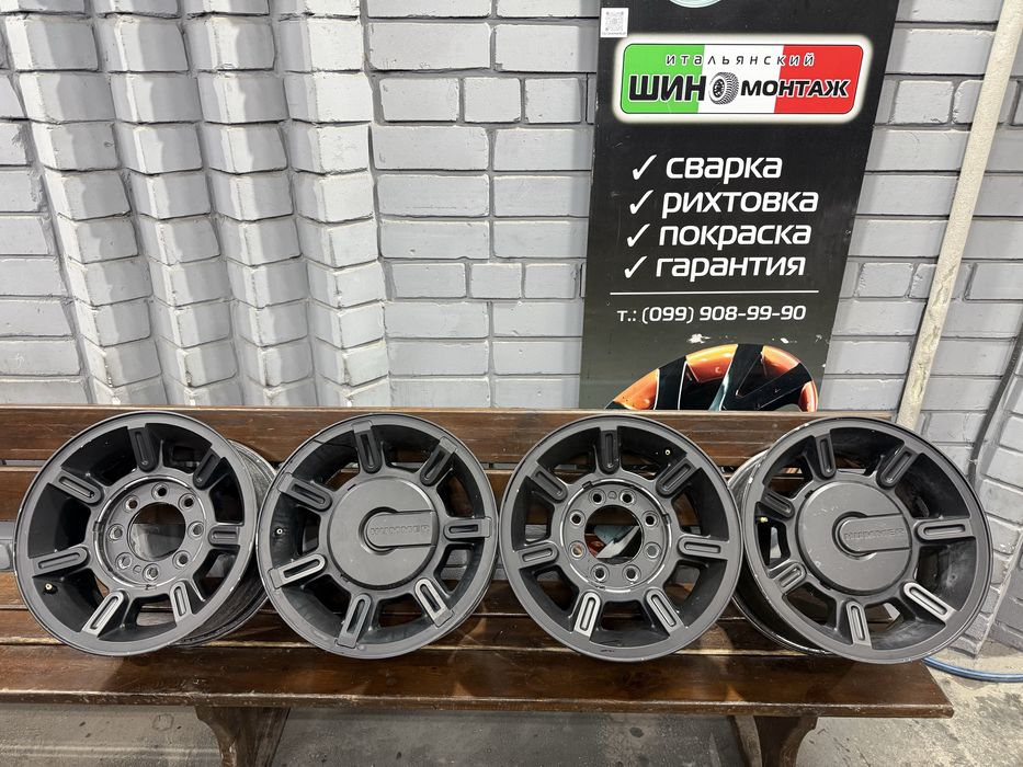 99 Оригинальные диски Hummer H2 8*165,1 R17 et18