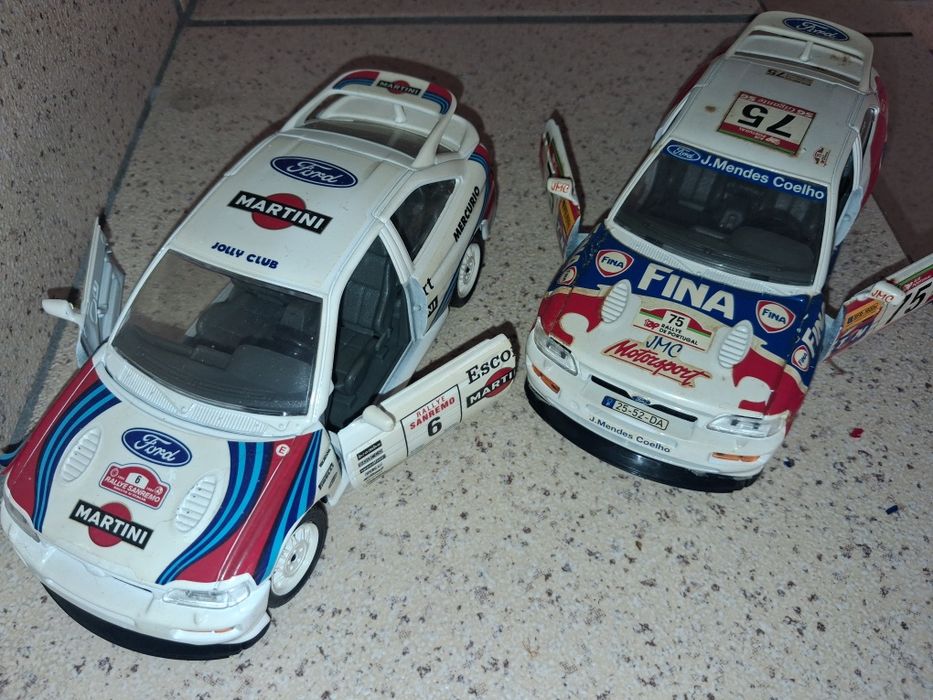 2 fords cosworth  burago