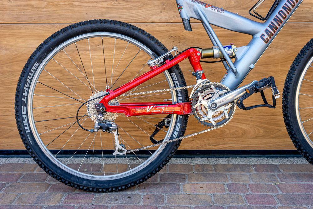 Cannondale Super V 1000 VSL – retro MTB – HeadShok Fatty – XT - LX