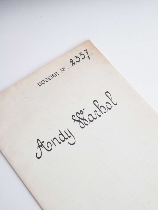 Andy Warhol Dossier Nº 2357 Thirteen Most Wanted Men 1967 Exposição