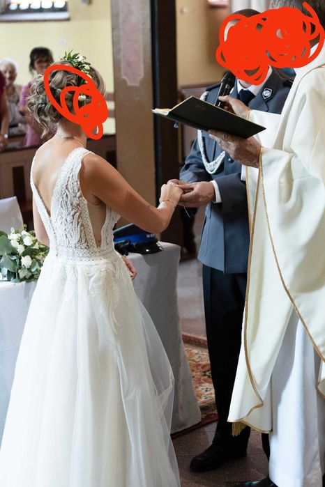 Używana suknia ślubna