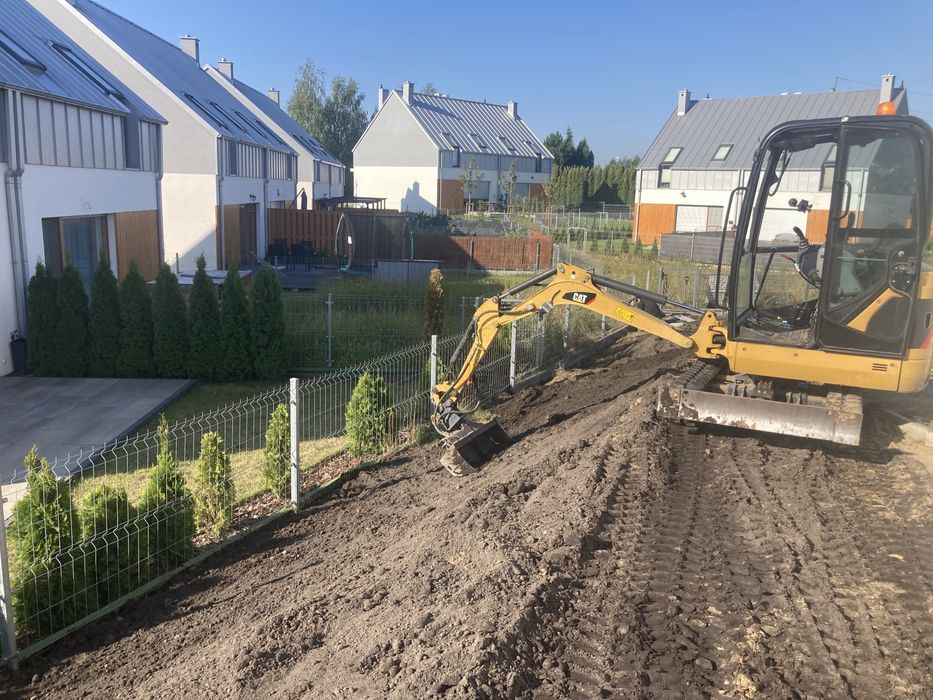 Usługi minikoparka  wozidlo wywrotka