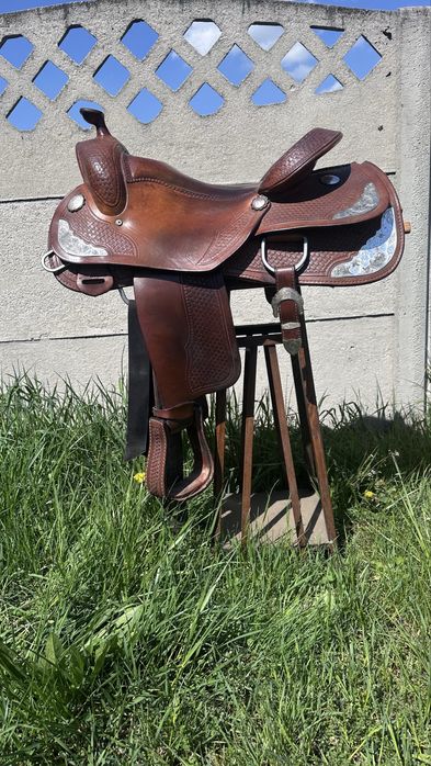 Siodło western A. Frinta Saddlery | Reining / All Around | Skóra Premium