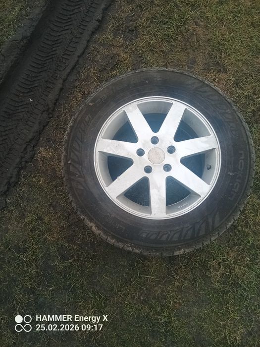 Sprzedam koła 5x114.3, 4 sztuki.