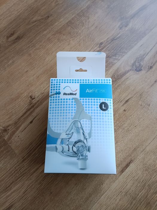 Maska Resmed AirFit F20 L nowa twarzowa bezdechu  sennego aparatu Cpap