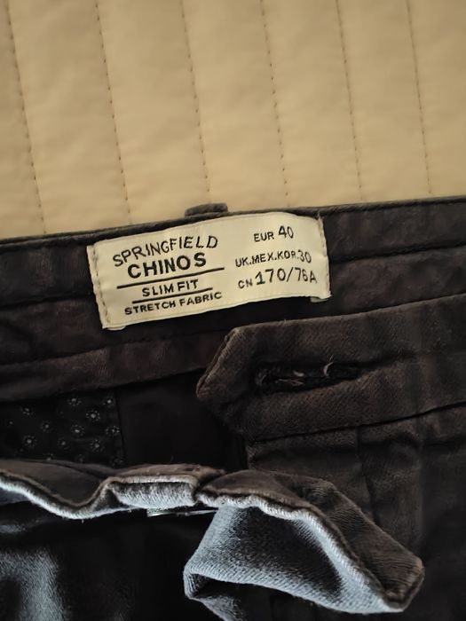 Calças chino Springfield tam 40