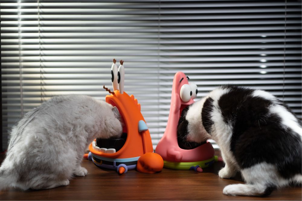 Підставка для миски для тварин “SpongeBob / Patrick” (3D-друк)