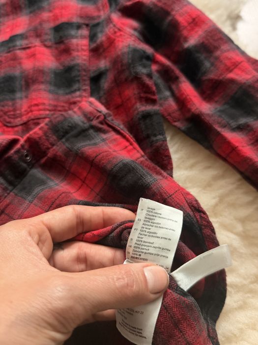 Koszula w krate 152 lindex bawelna koszula chlopieca