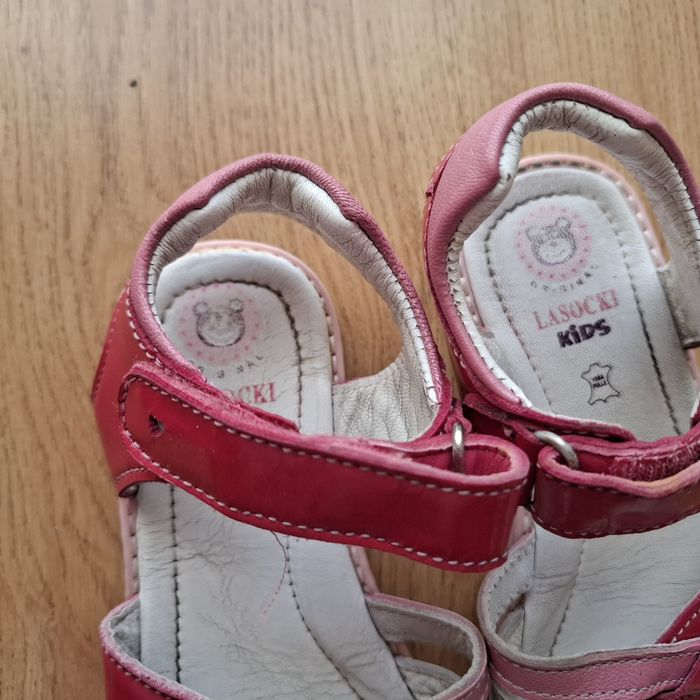 Lasocki różowe sandały r.29