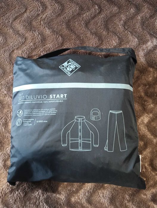 Impermeável (XL) Tucano Urbano Dilúvio Start Preto