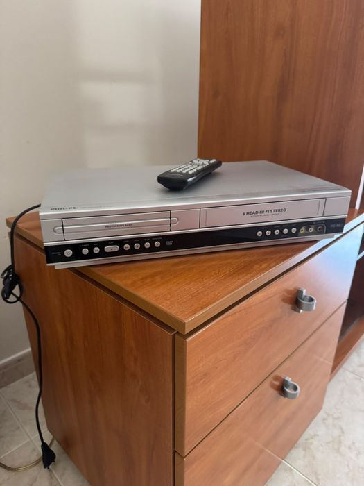 Leitor DVD/VHS Philips