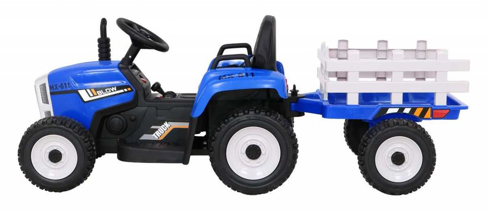 Pojazd Elektryczny dla Dzieci - Traktor BLOW z Przyczepą