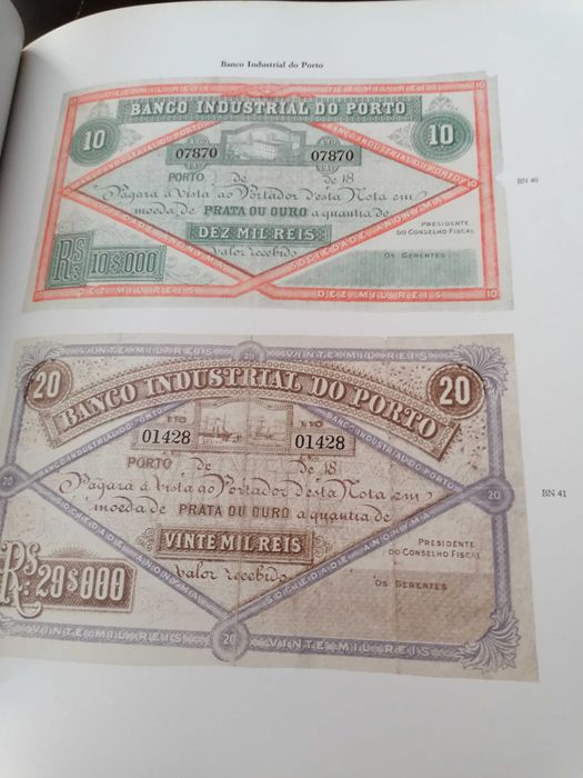 Livro Papel Moeda em Portugal