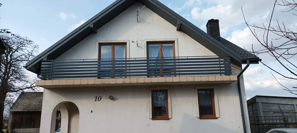 Nowoczesna barierka balustrda