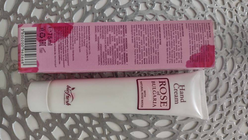 Krem do rąk Bułgaria Rose 75ml
