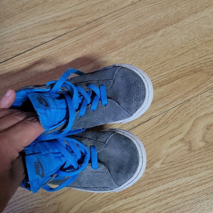 Високі замшеві кеди Nike Blazer розмір 26 (устілка 15-15.5 см) хайтопи хлопчику