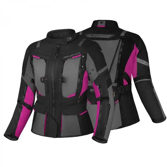 Kurtka motocyklowa damska SHIMA HERO 2.0 LADY JKT PINK