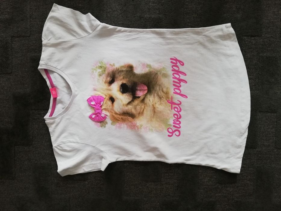 T-shirt bluzka bluzeczka rozmiar 134