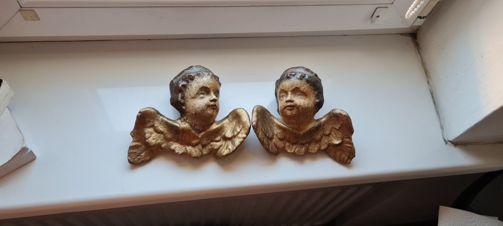 Anioł, aniołki, putto, kupidynki, kupidyn, XIX w