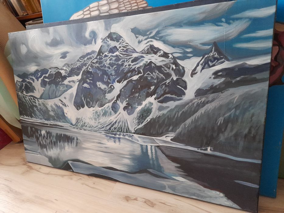 Duży obraz morskie Oko