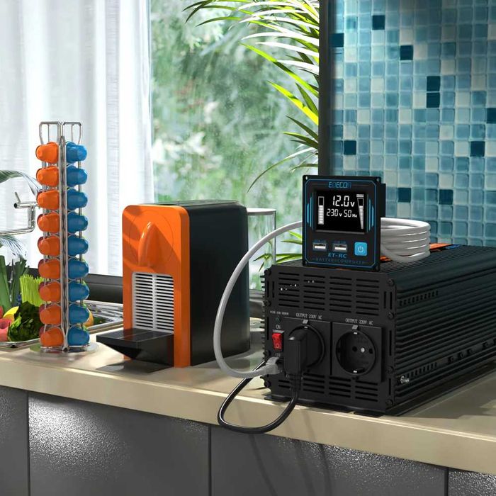 Inversor EDECOA 2500W Onda Pura